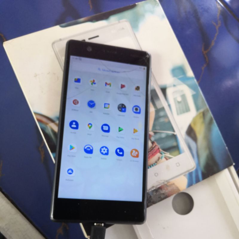 Nokia 3 minus tombol power keras