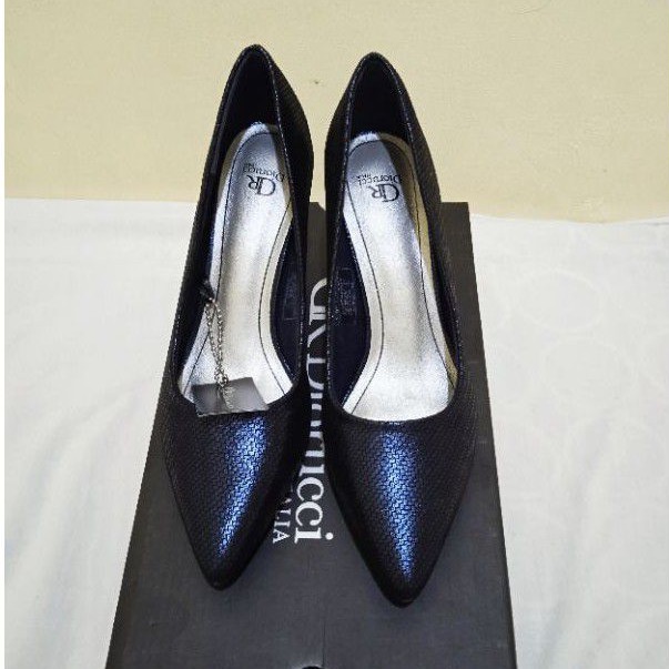 Sepatu Heels Diorucci Light Navy