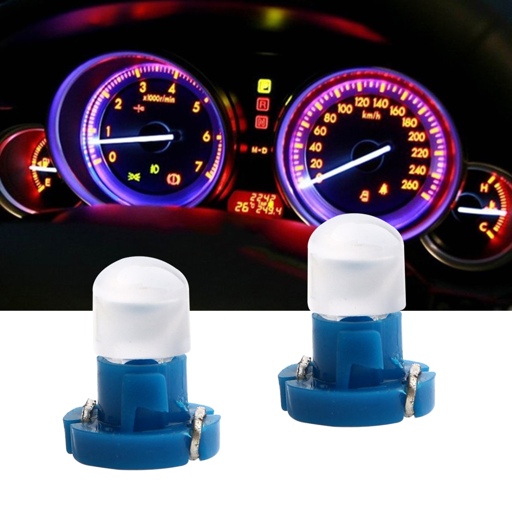 1 PC T3 COB 1 SMD F8 12V Lampu Dashboard Lampu LED Indikator Peringatan Lampu Interior untuk Mobil Kendaraan Lampu Instrumen