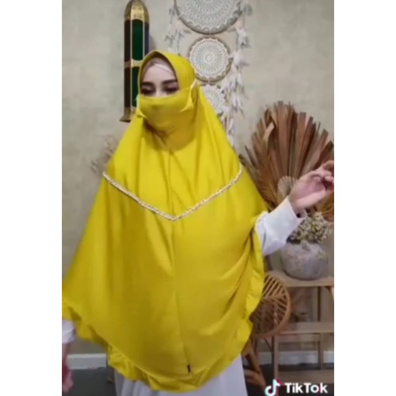 HIJAB CLARISA MASKER PANJANG/HIJAB PANJANG SYARI/HIJAB INSTANT
