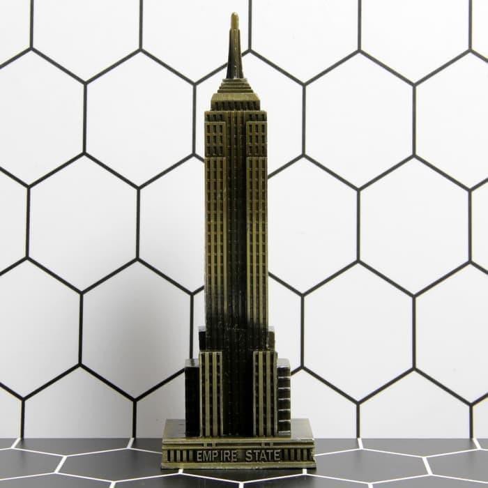 

PROMO - Pajangan miniatur Empire State - souvenir New York - negara America