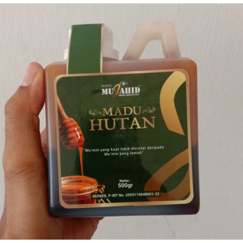 

Madu hutan Mujahid 500 gram (Variasi Rasa)