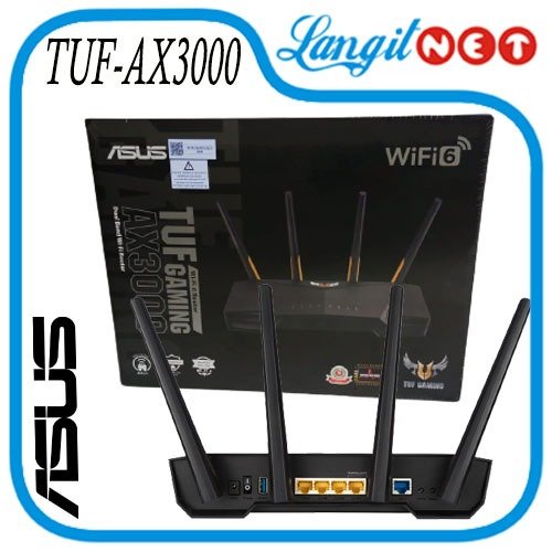 ASUS TUF AX3000 GAMING WIRELESS ROUTER Dual Band WiFi 6