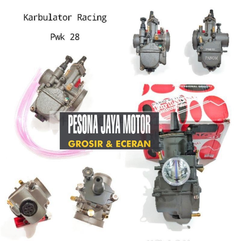 Karbu Pwk Karburator Pwk 28 Black Series &amp; Silver Panom Original