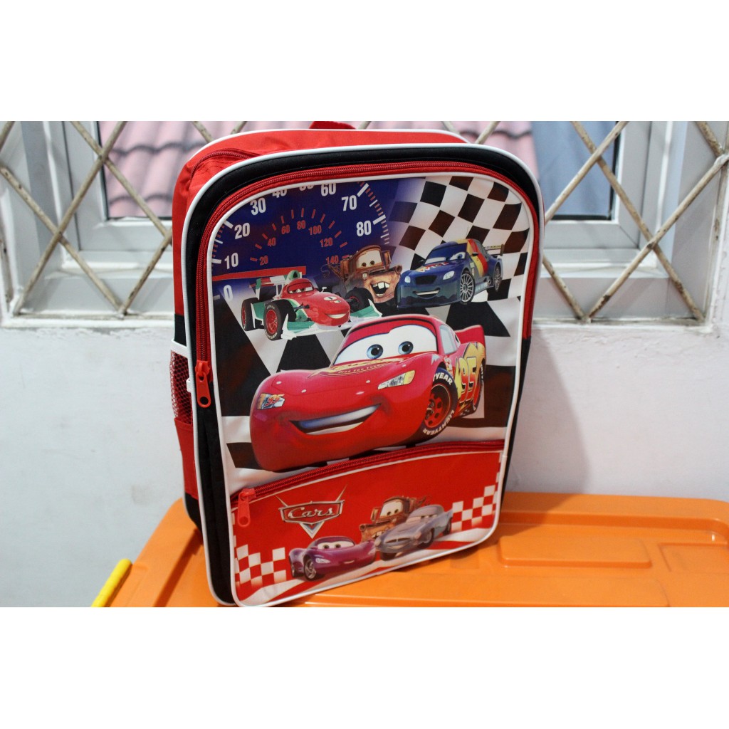 BARU Tas anak mcqueen cars, BARU tas anak cars sekolah SD, tas anak cowok bagus murah
