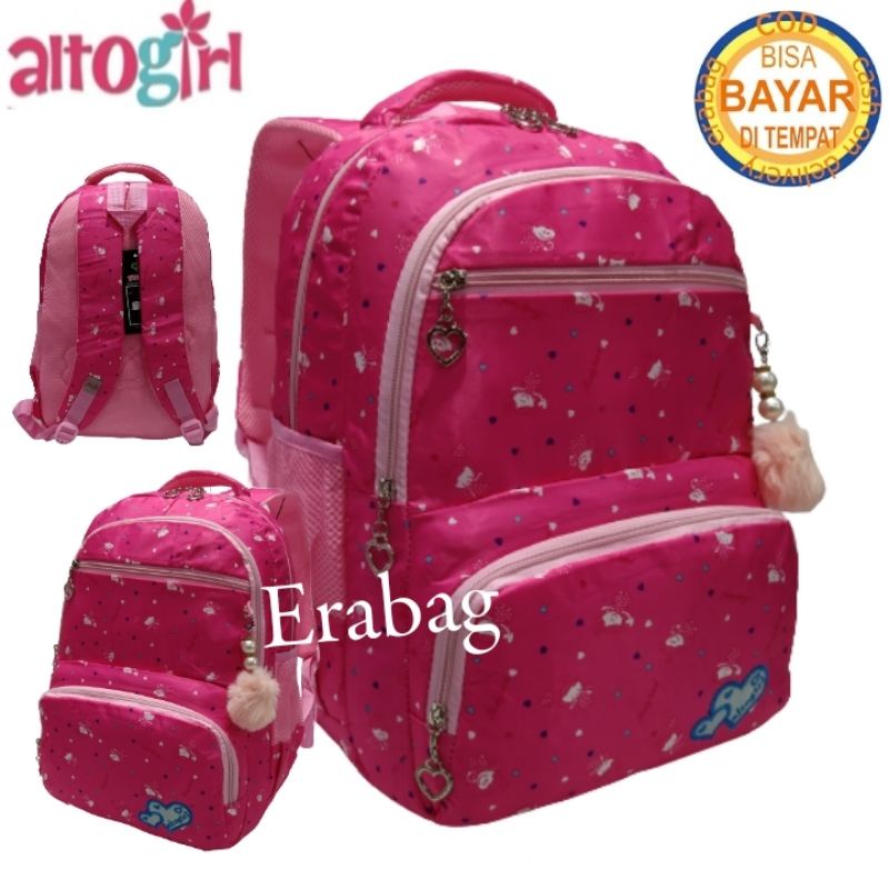 TAS RANSEL ANAK ALTO GIRL Perempuan BACKPACK LAPTOP SEKOLAH 705107