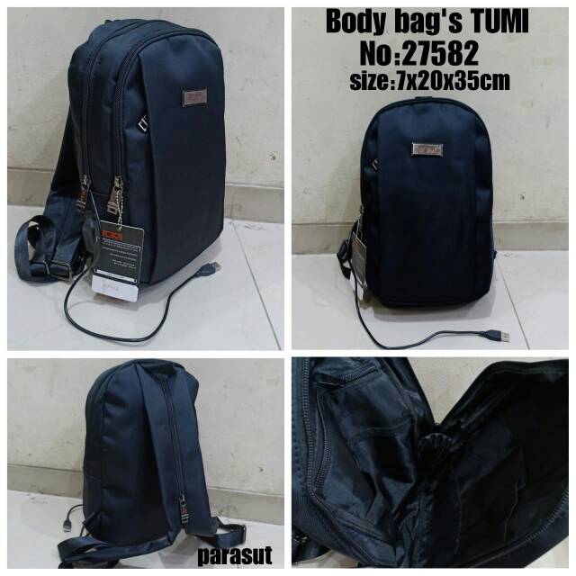 Bodybag ransel parasut import