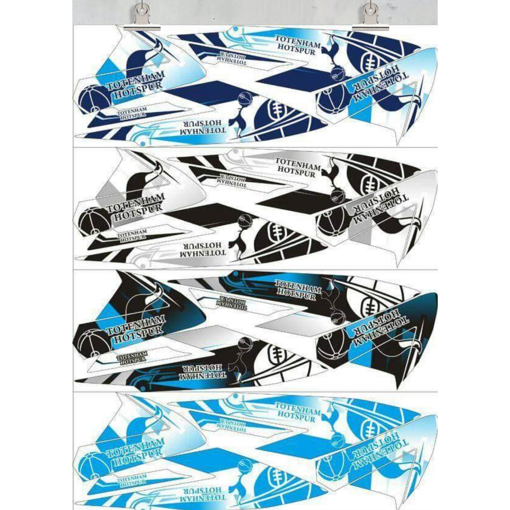 Striping Soul gt 125 All New Variasi Sticker Stiker Scotlite Skotlet Motor List Body Lis Stiker  Lis