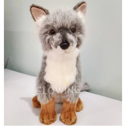 Boneka Rubah Wolf Abu Besar