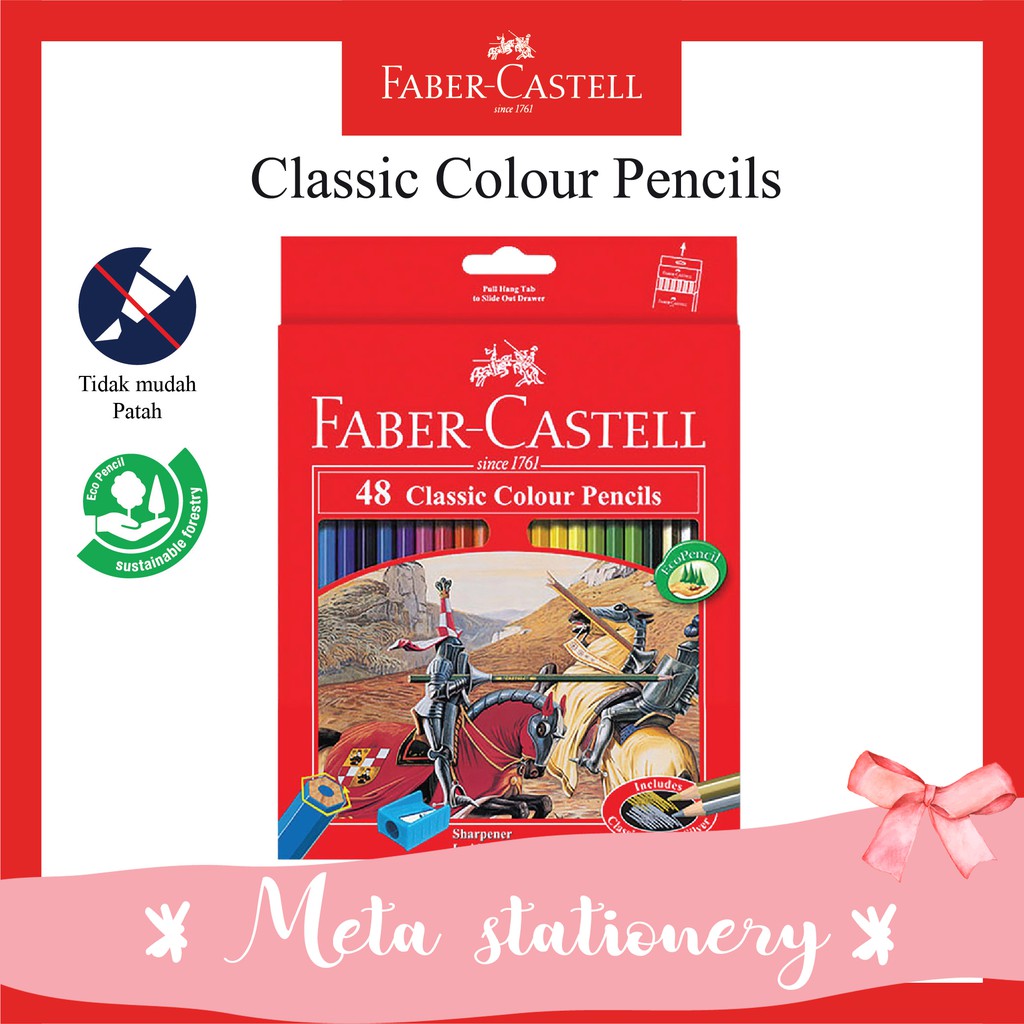 

Pensil warna Classic Faber Castell 48