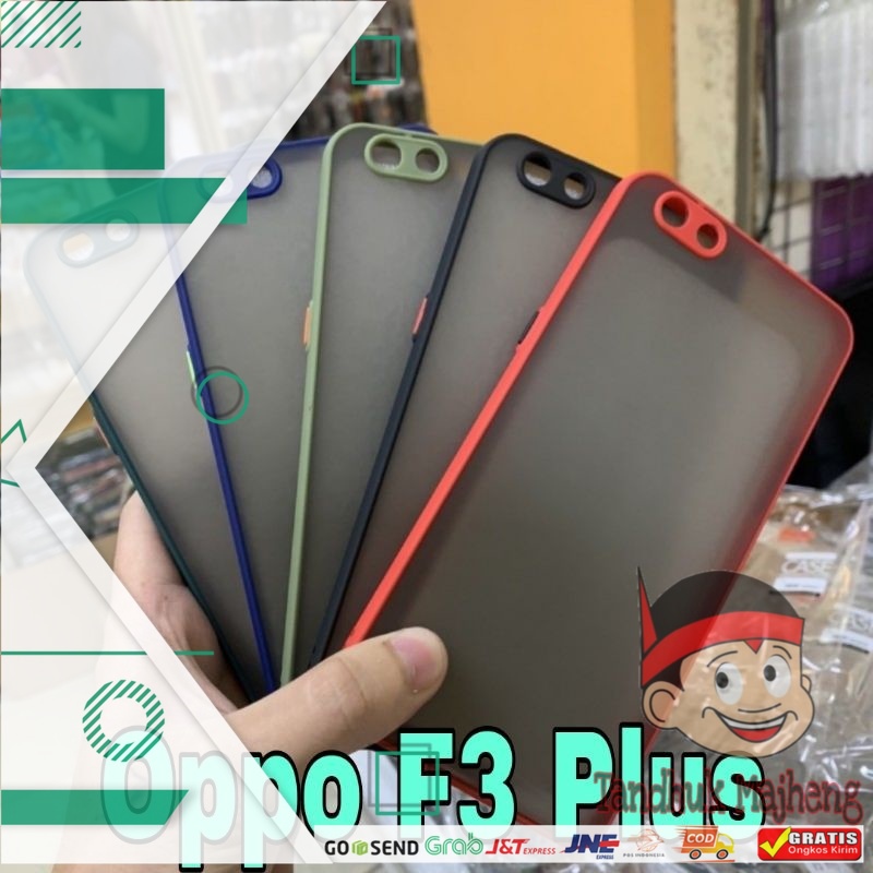 Hard Case Oppo F3 Plus Aero Pelindung Kamera | My Choice