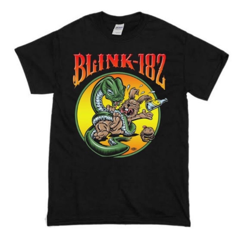 KAOS VINTAGE Blink 182 BLACK | T-SHIRT Blink 182 | KAOS Blink 182