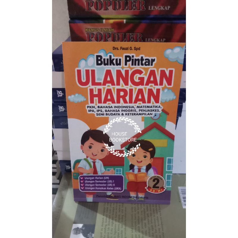 Buku Pintar Ulangan Harian SD Kelas 2