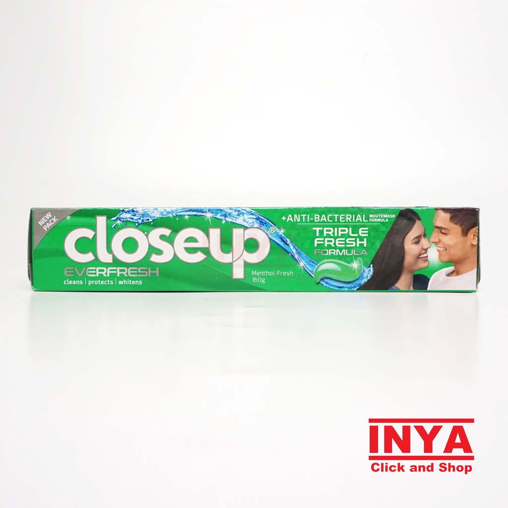 CLOSEUP EVERFRESH MENTHOL FRESH TOOTHPASTE 160gr - Pasta Gigi - Odol