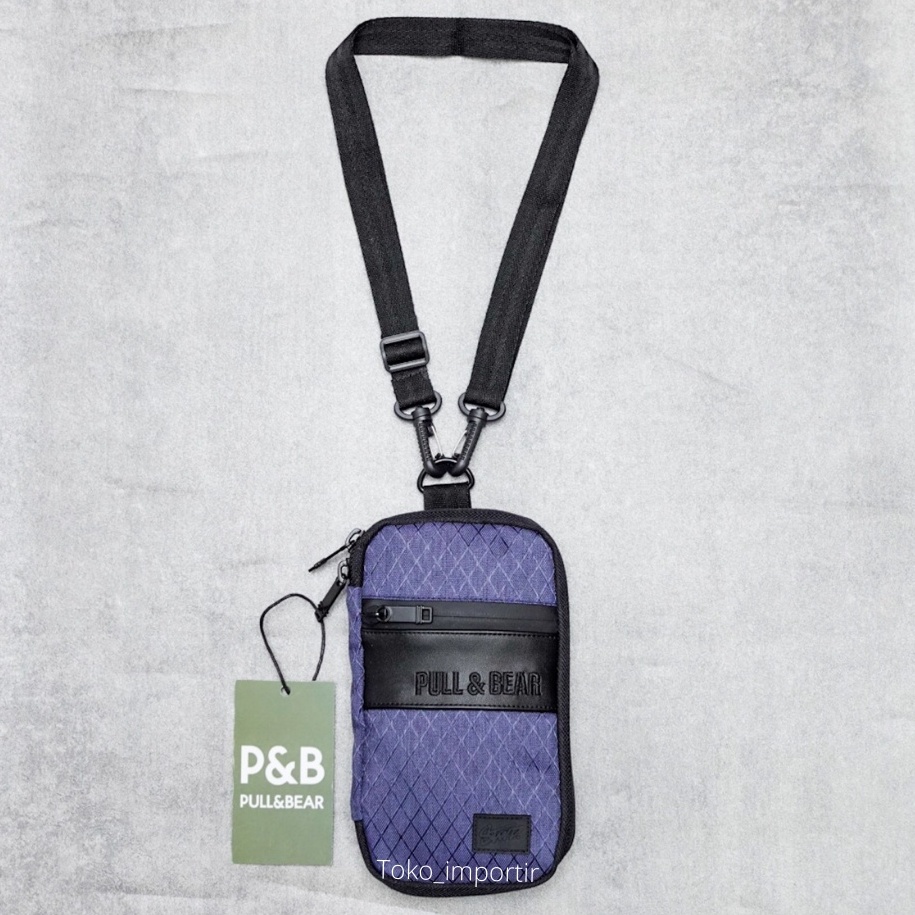 Tas Slingbag Pull&amp;Bear Selempang Pria Import Mirror Original