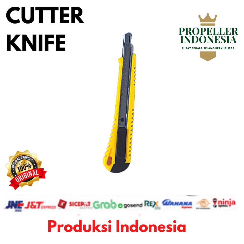 

Cutter Knife Pisau Cutter Serbaguna Cutter Pemotong Kertas Kecil