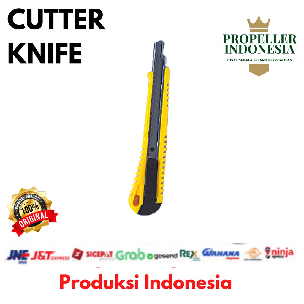 Cutter Knife Pisau Cutter Serbaguna Cutter Pemotong Kertas Kecil