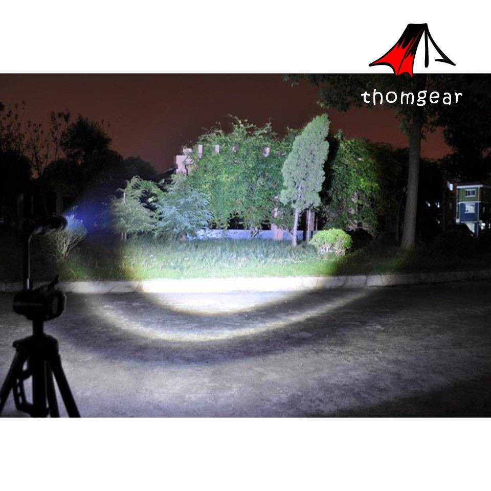 Thomgear Taffled E17s Senter Led Cree Xm-L T6 3800 Lumens Body Aluminium Jm