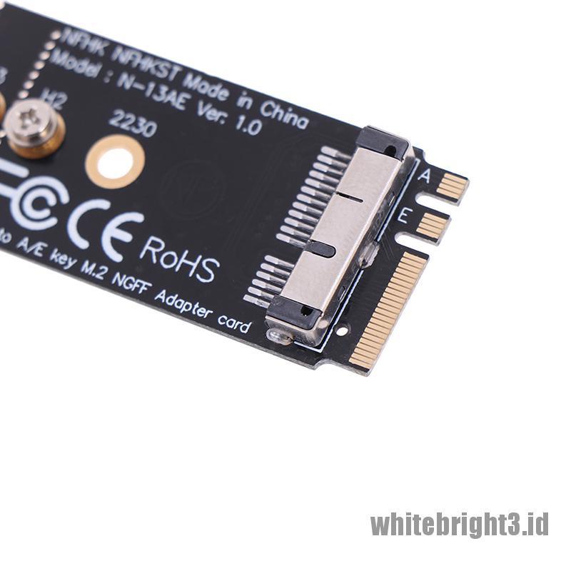 &lt; White3 &gt; BCM94360CS2 BCM943224Pciebt2 Modul Kartu wireless WIFI 12 + 6 Pin Ke NGFF