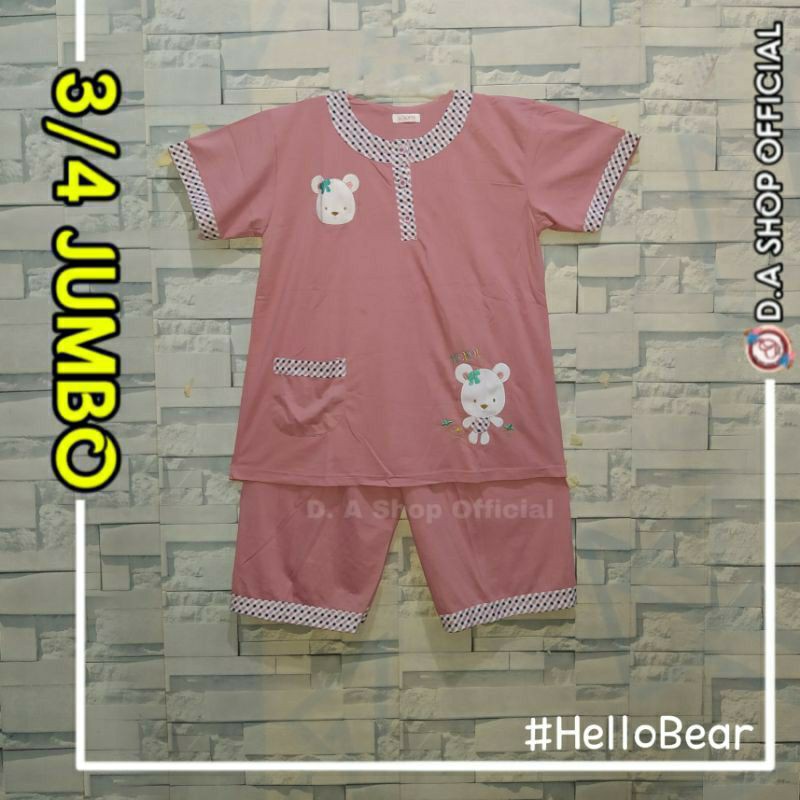 3/4 JUMBO LORITA By SOFIE - Baju Tidur Wanita Lorita Terlaris