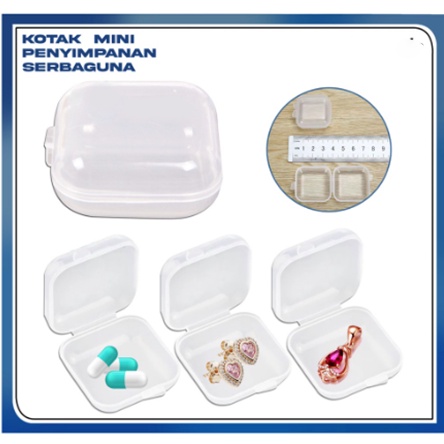 KOTAK KECIL SIMPAN MEMORY CARD EARPLUG / MINI BOX AKSESORIS travel box mini aksesoris plastik serbaguna