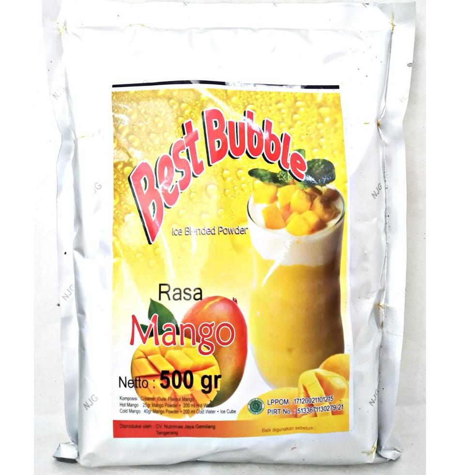 

[G-OPI ☛] Serbuk Minuman Best Bubble Kemasan 500gr-murah