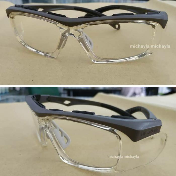 Kacamata Safety Minus Worksafe Steed Black