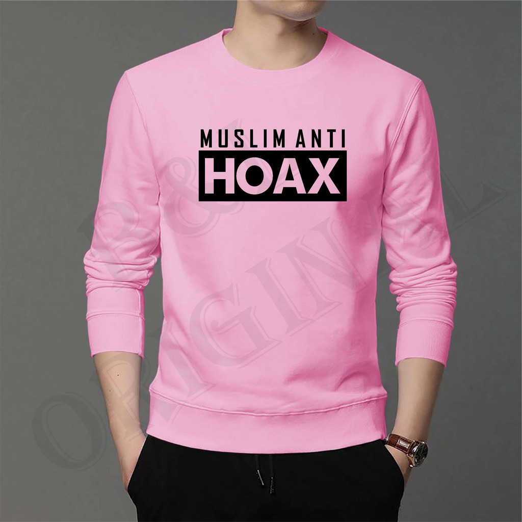 BS/COD/BAJU KAOS PRIA ANTI HOAX 2XL-3XL DISTRO//GOOD QUALITY