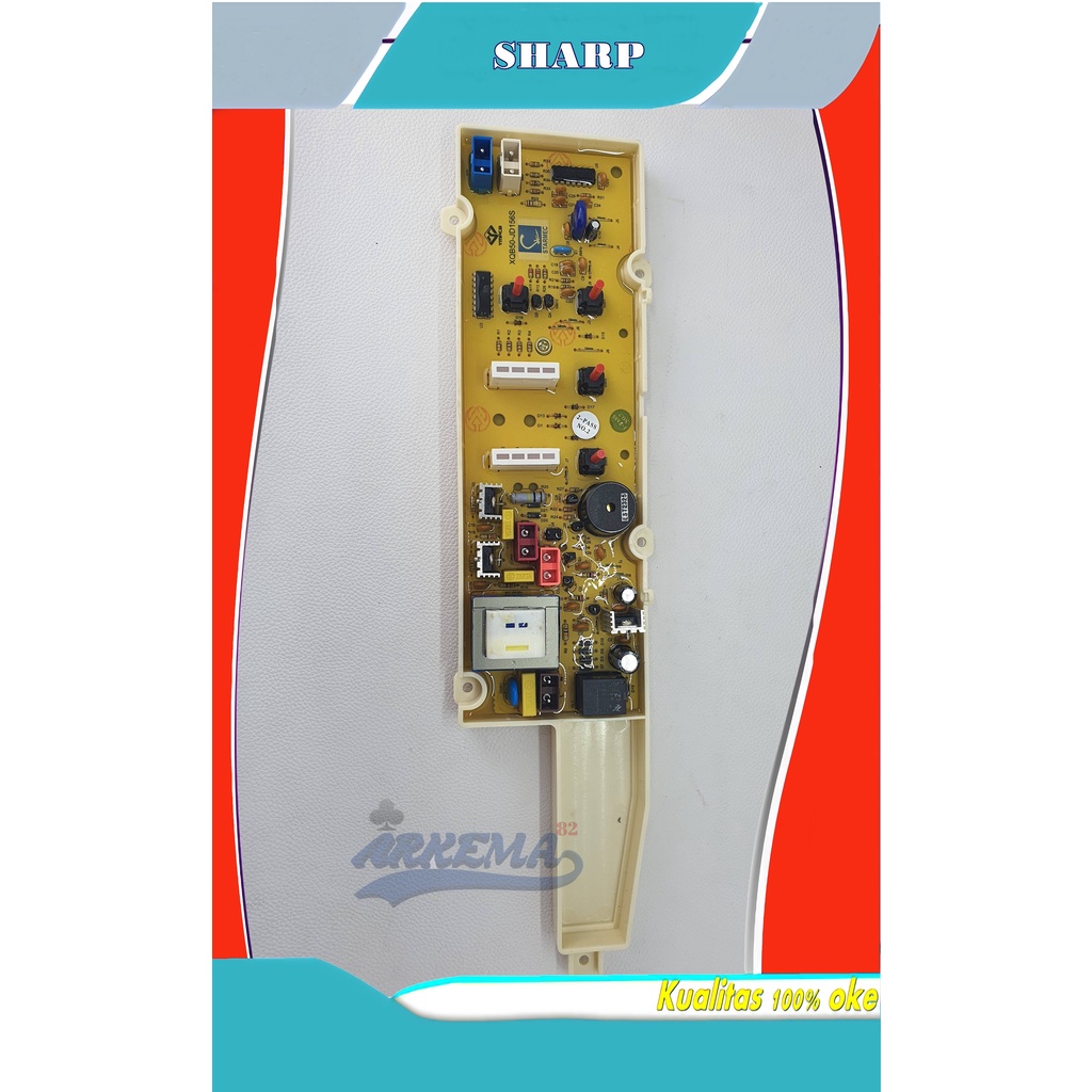 MODUL PCB MESIN CUCI SHARP / ES-F875S-P / ES-F876S-B / ES-F886 / ES-F8655-B