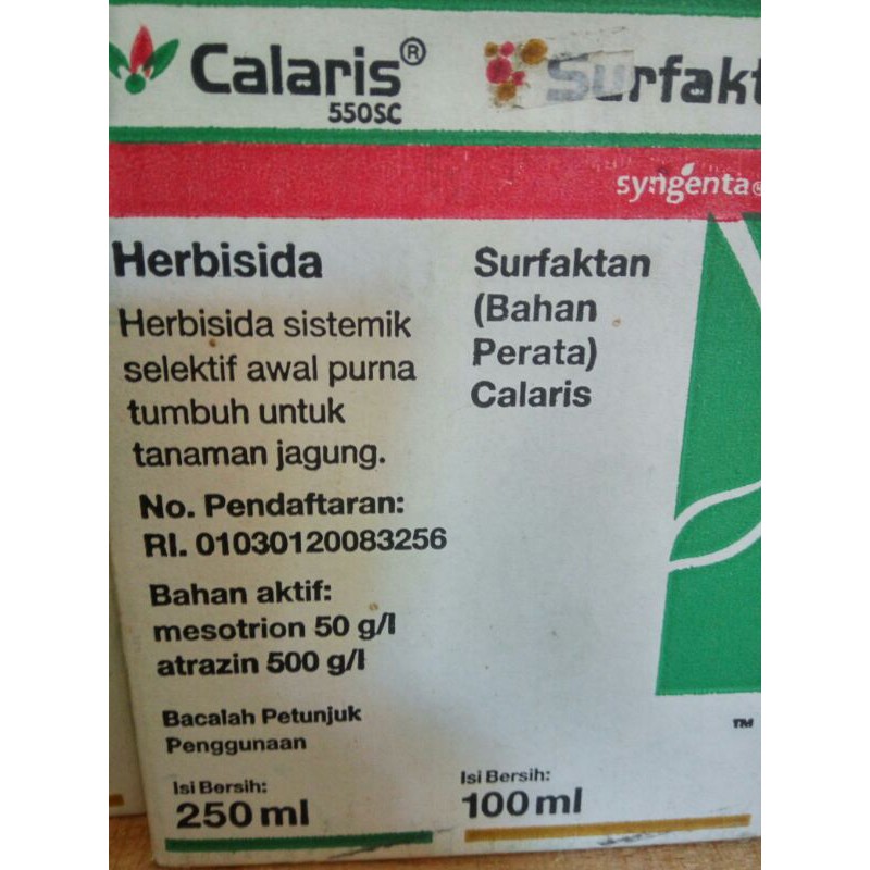 Herbisida Jagung Calaris 250 ml