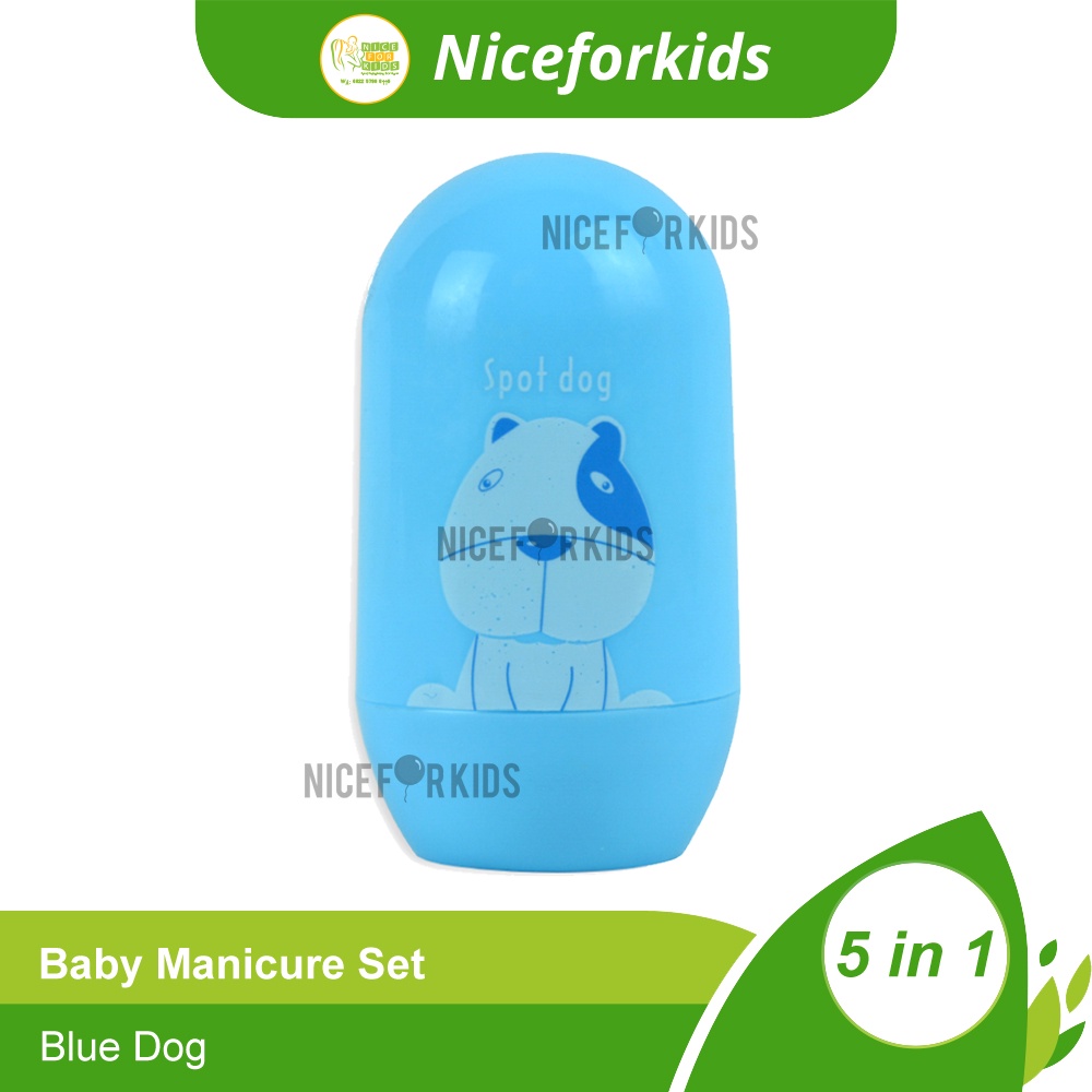 Baby Manicure Set 5 in 1 / Pemotong Kuku Bayi