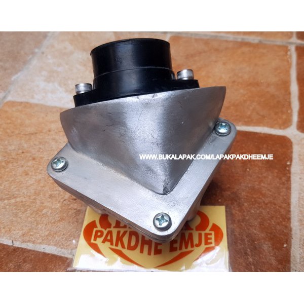 Terlaris MANIFOL KODOK FIZR INTAKE MANIFOLD KODOK  FIZR FORCE 1 28 MM HADAP DEPAN MODEL PENDEK