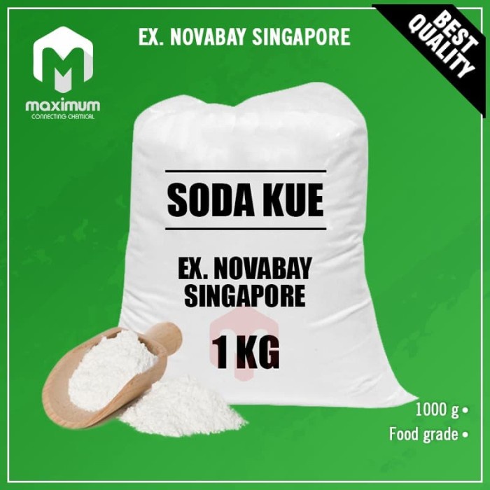 

Baking Soda / Soda Kue / Sodium Bicarbonate (1 kg)