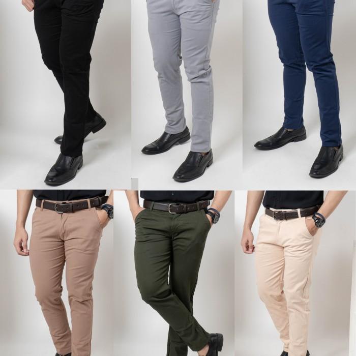 Ribsgold Long Chino Pants / Celana Chino Panjang Pria