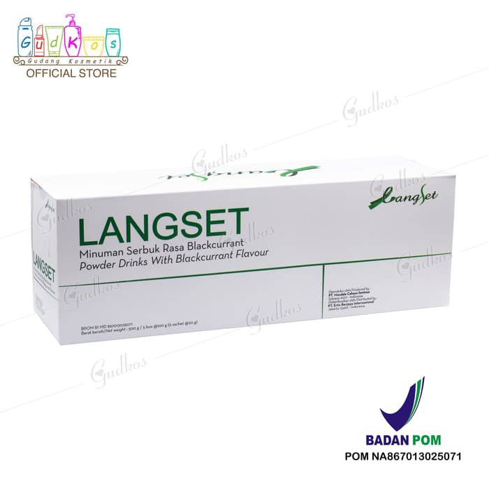 

Langset/ Minuman Tahan Lapar [Isi 25 Sachet] BPOM