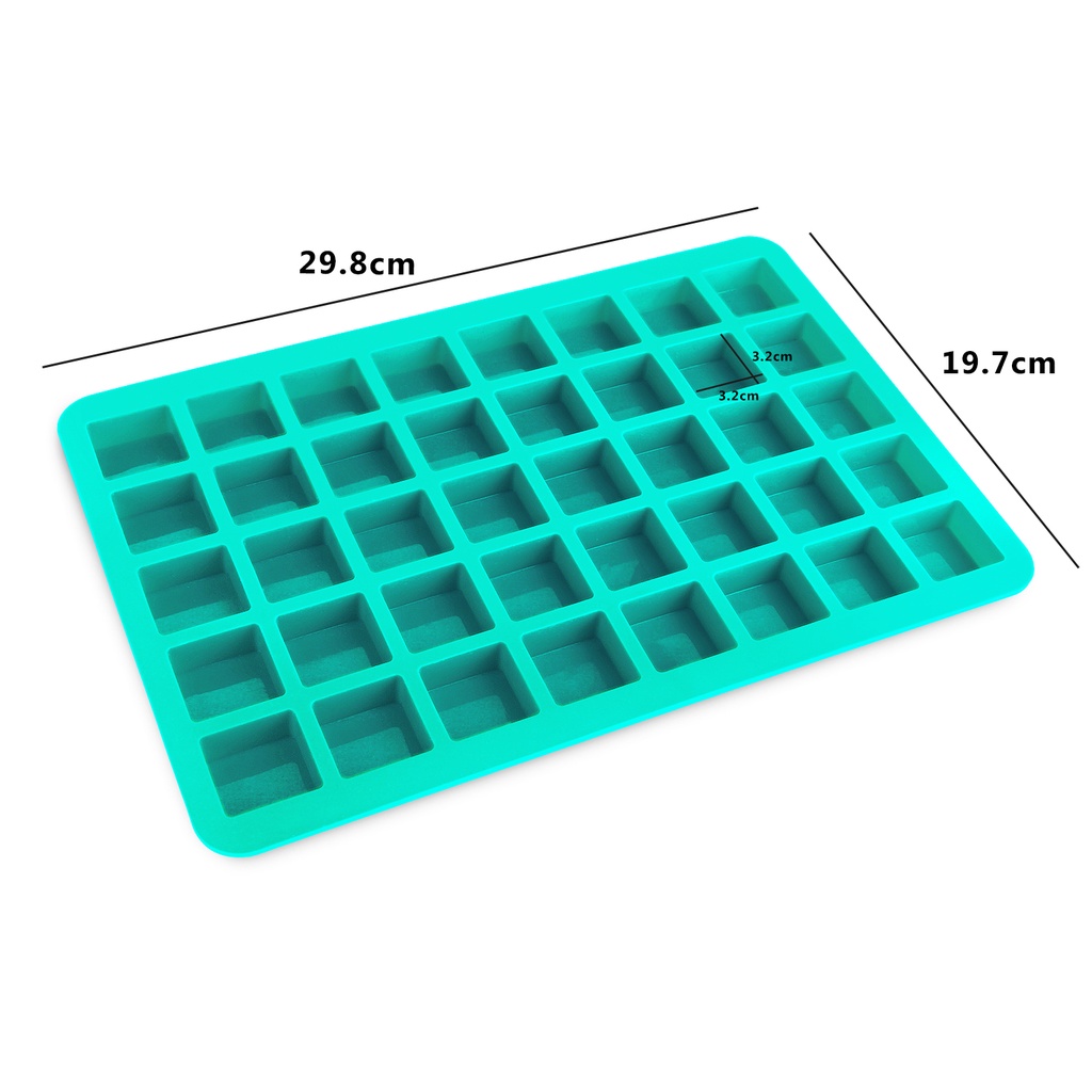 40 Grids Silicone Chocolate Truffles Mold / DIY Cake Bakery Mold / Exquisite Grid Fondant Mould Kitchen Baking Tools for mini Breads