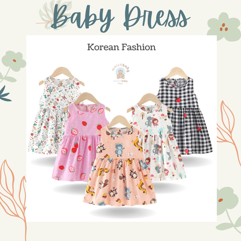 MBSS - DRESS ROSIE KATUN dress anak IMPOR/dress anak perempuan/PRINTED DRESS/dress 100% KATUN PREMIUM QUALITY - DS3