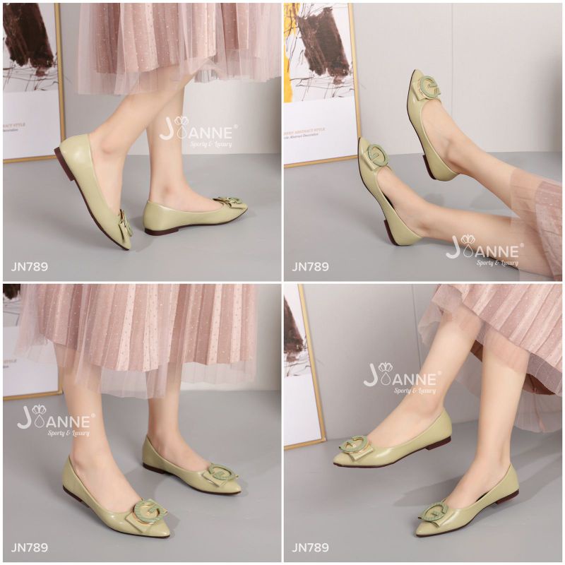 RESTOCK!! JOANNE Flat Shoes Sepatu Kerja JN789 [ORIGINAL BRAND]