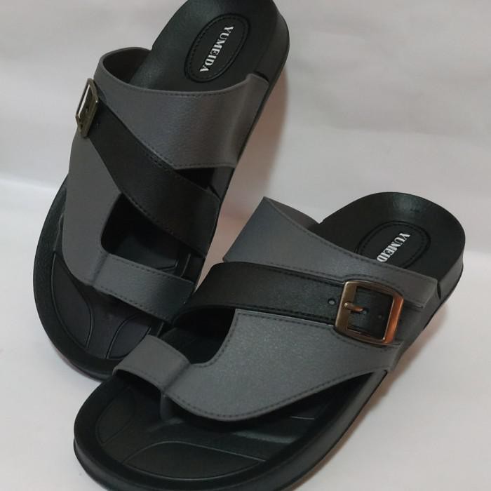 Sandal Pria Jepit Jempol S38-43 Yumeida Gesper Sendal Pria Keren