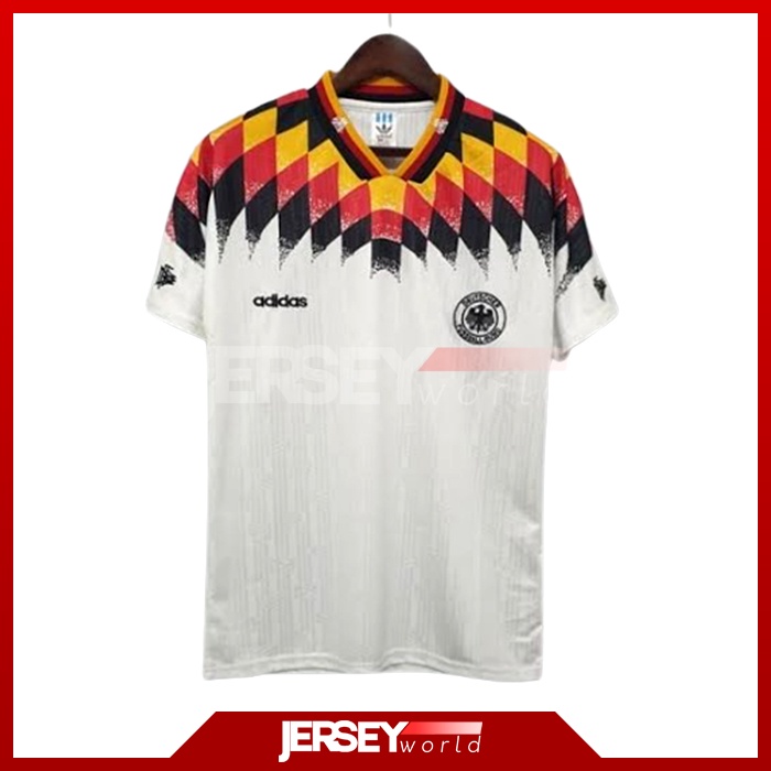 Jersey Retro Klasik Jerman Home 1994 1995 1996 PREMIUM GRADE ORI