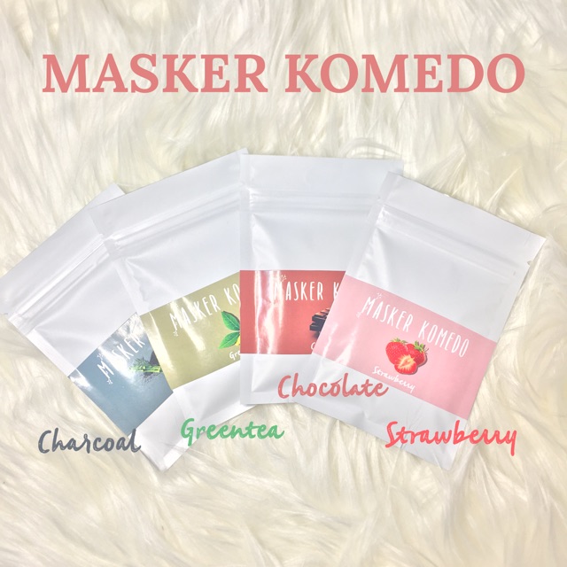 MASKER KOMEDO 4 VARIAN (25gr)