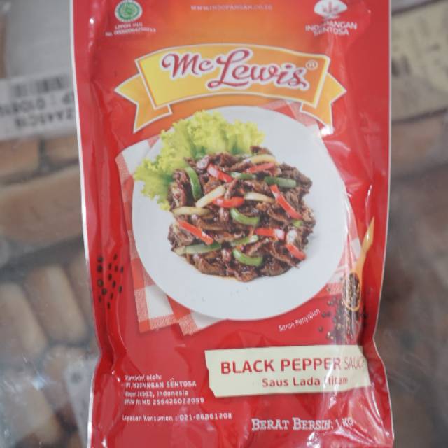 

McLewis Saus Blackpepper 1kg