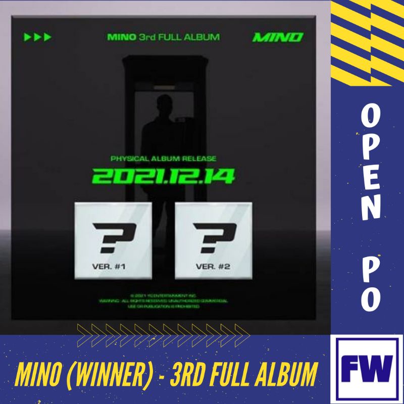 [Pembayaran 1] Mino (Winner) 3rd Full Album Official - Winner Album Official - Kpop Album Official