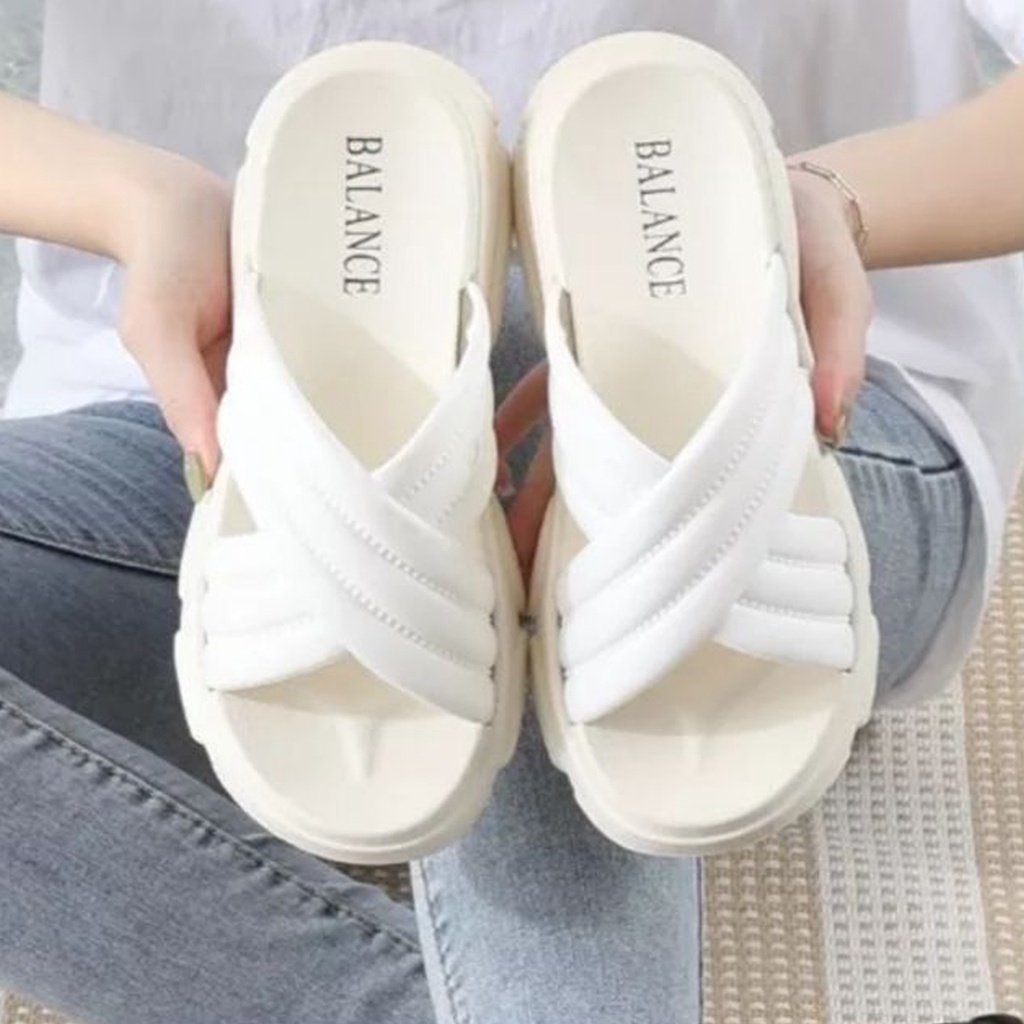 SANDAL WANITA JELLY FULL WEDGES DEWASA PEREMPUAN IMPOR TERMURAH KEKINIAN VIRAL 2022