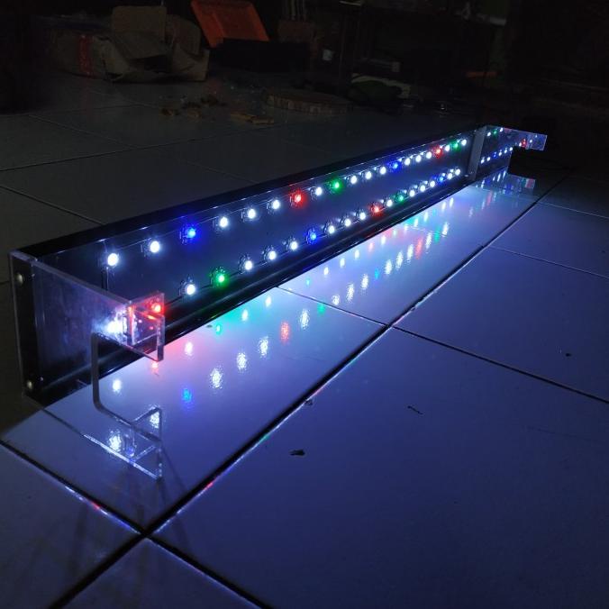 Lampu LED HPL DIY aquarium aquascape 100cm - 120cm 40watt
