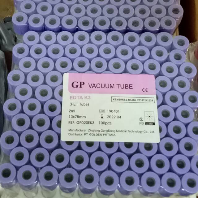 READY TABUNG VACUTAINER EDTA GP
