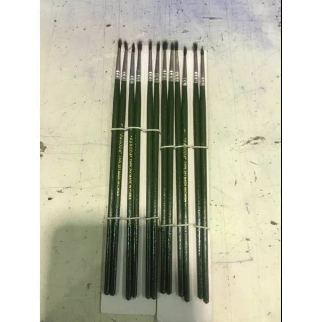 

1/2 lusin kuas lukis pagoda no 1 / kuas cat air