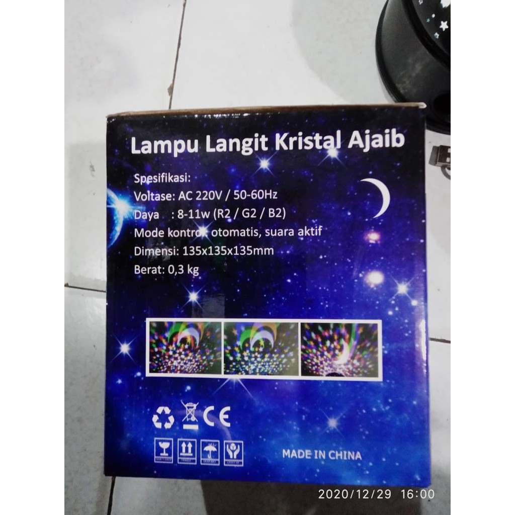 Speaker Bluetooth Lampu Hias Fleco Disco F-572