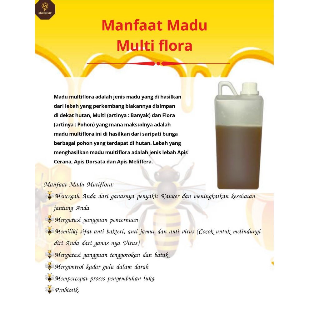 

RESELLER DROPSHIP Madu Multifora Asli