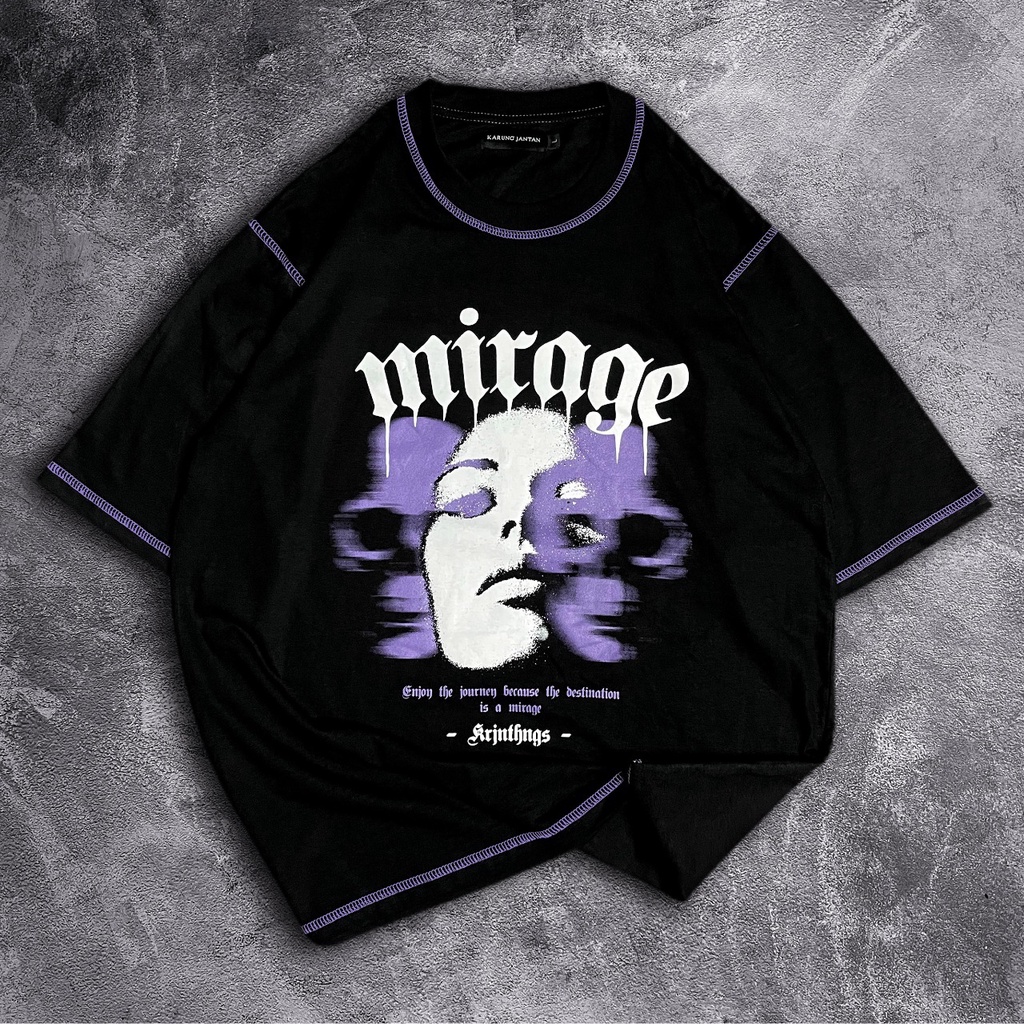 [Oversize] BAJU KAOS OVERSIZE / OVERSIZE T-SHIRT &quot;mirage&quot;